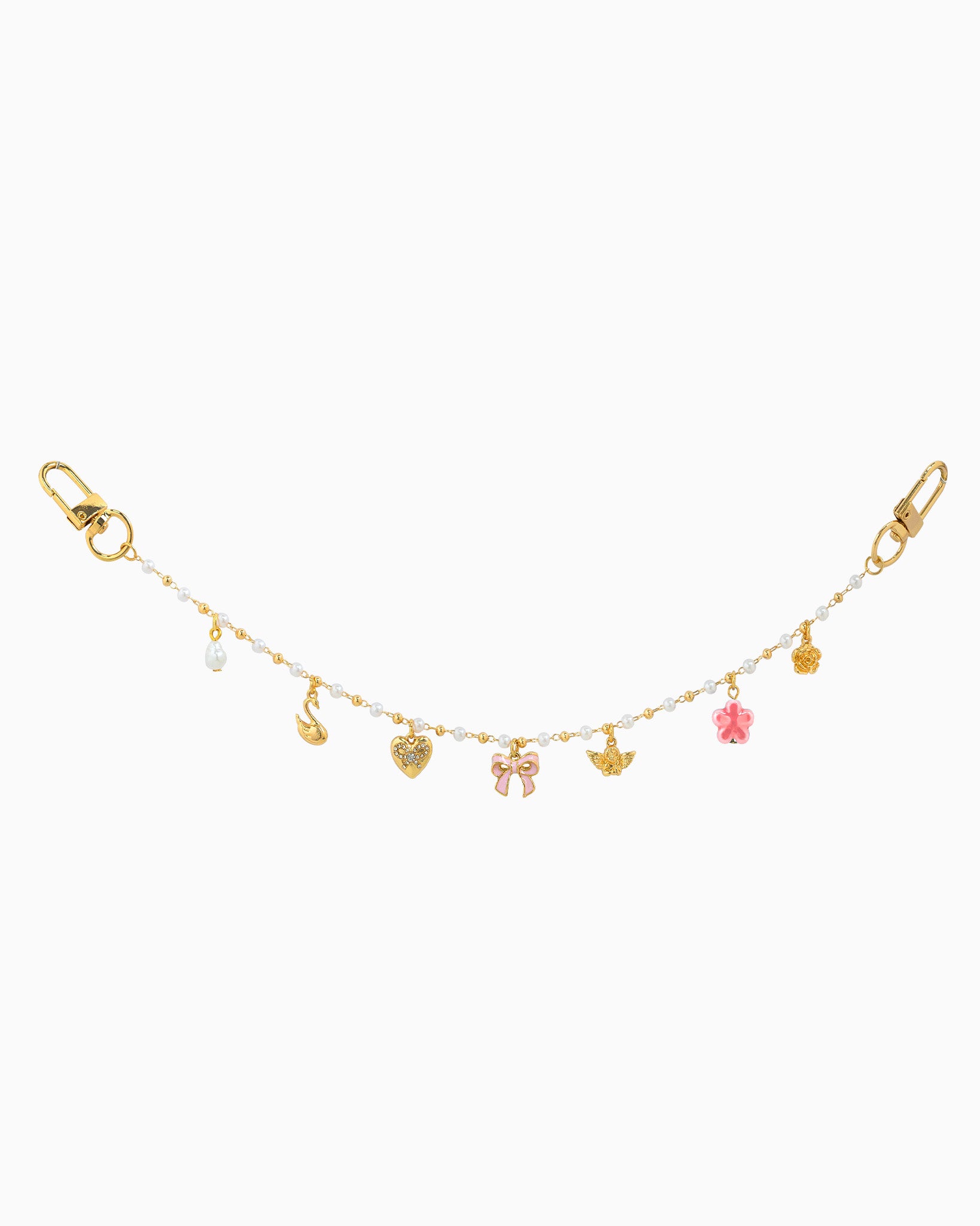 Sugar Pearl Dreams Bow Bag Charm